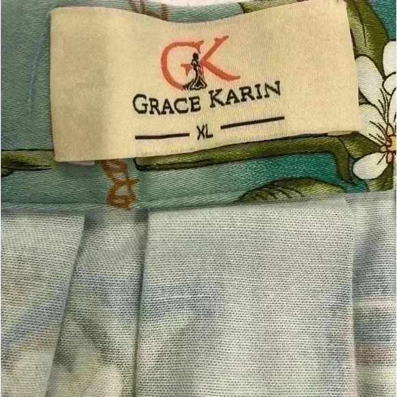 Grace Karin Frieda Kahlo ModCloth Steampunk Rockabilly Pleated Skirt Size XL - Picture 9 of 9